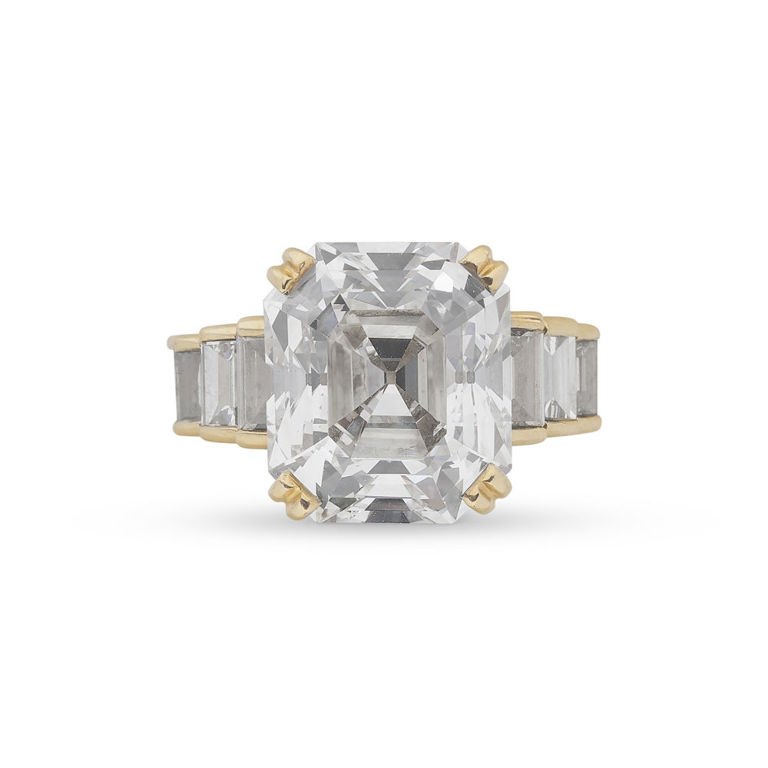 18k Yellow Gold Diamond Ring