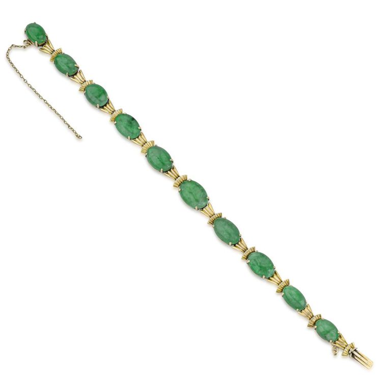 Vintage Jade Bracelet