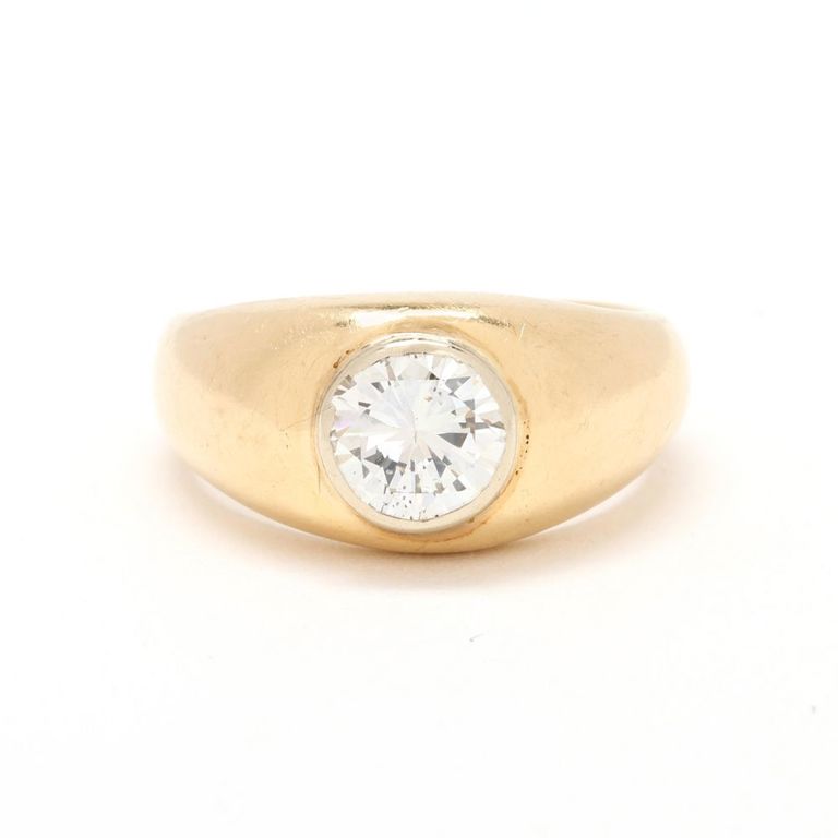Gold and Diamond Ring