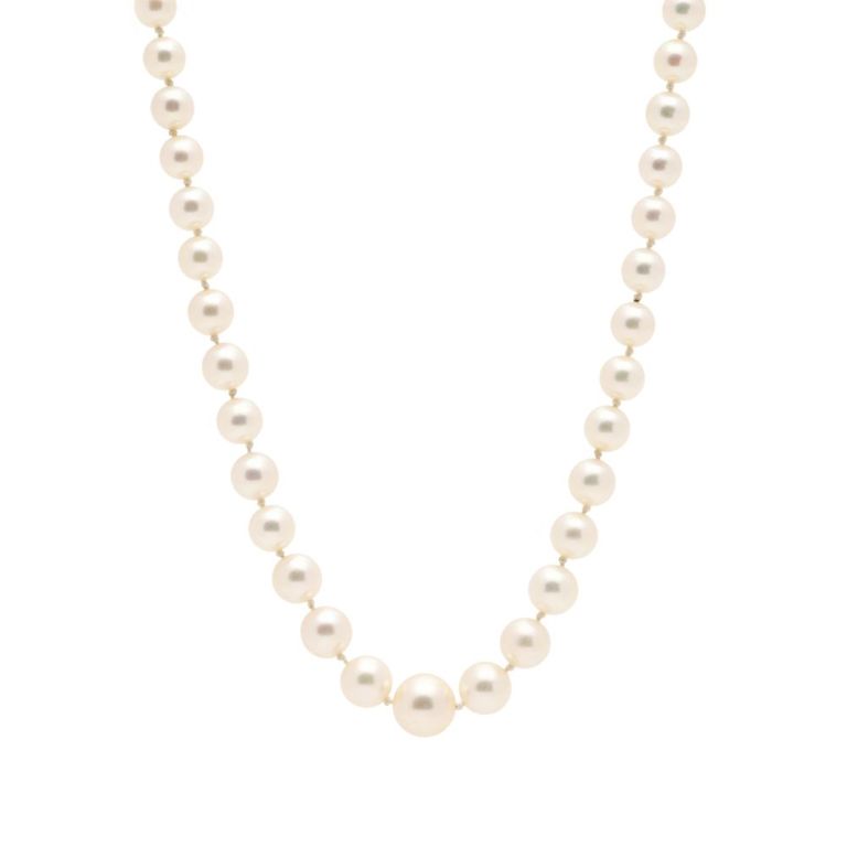 Graduated Pearl Necklace