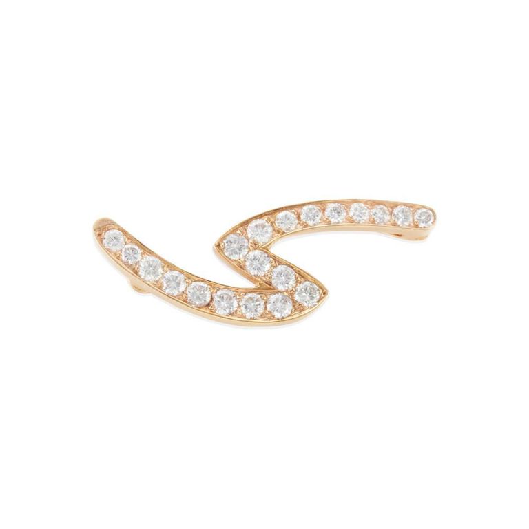 14k Gold Diamond Slide Pendant
