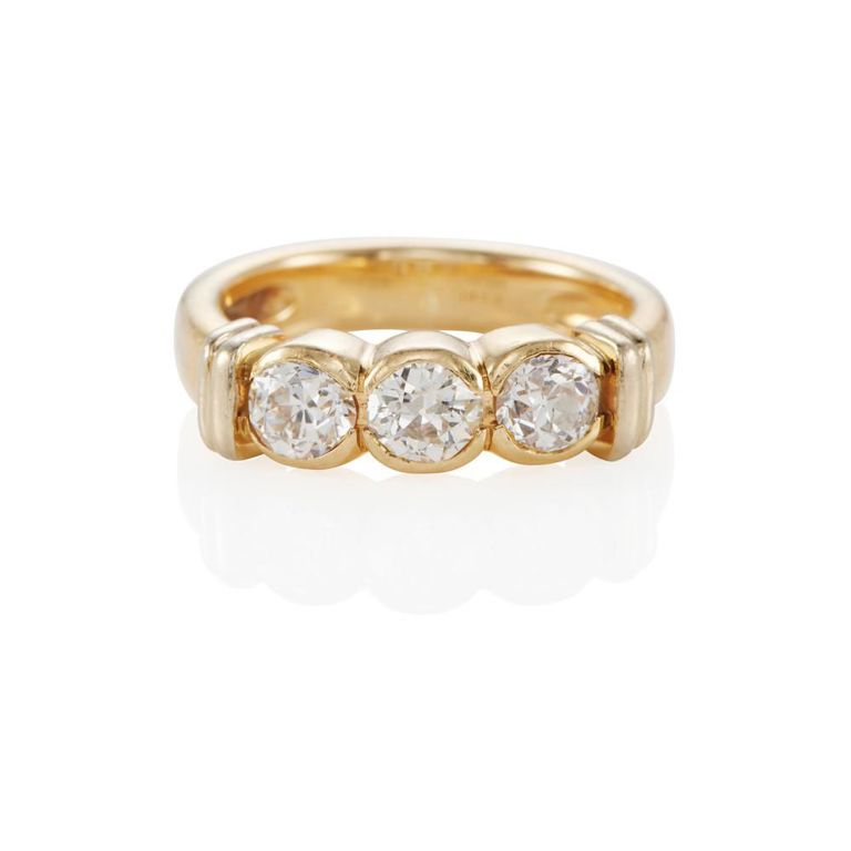 14k Gold Diamond Ring