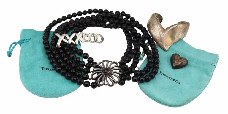 Sterling Silver and Onyx Jewelry Set