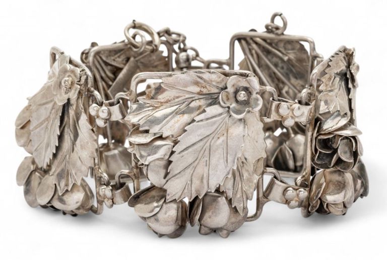 Sterling Silver Handmade Link Bracelet