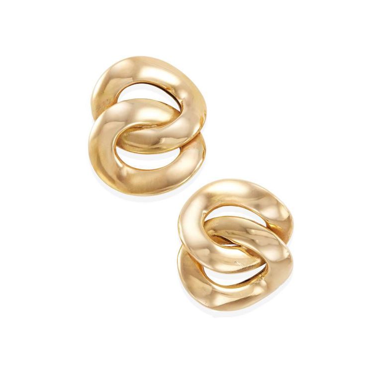 14k Yellow Gold Earclips