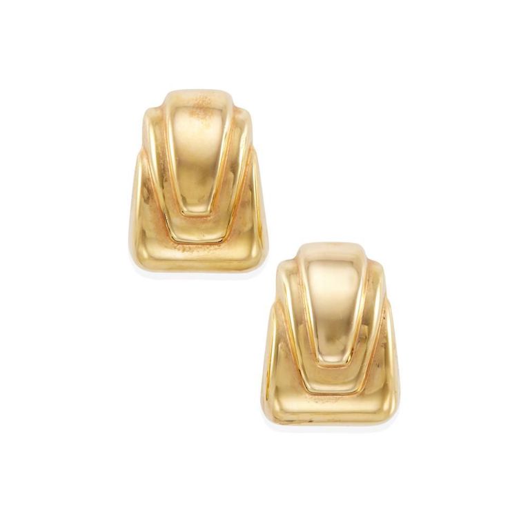 14k Gold Earclips