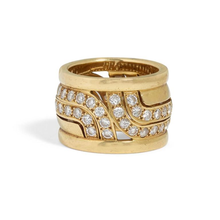 18k Gold Diamond Ring
