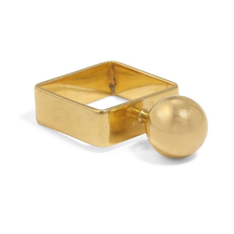 18k Gold Sculptural Ring