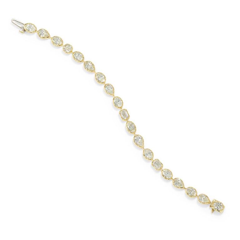 18k Gold Diamond Bracelet