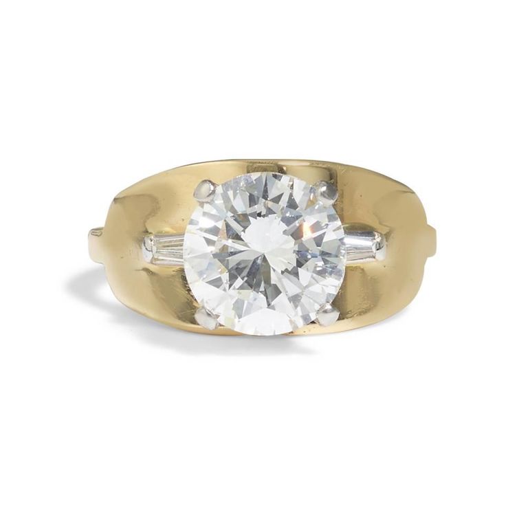 14k Gold Diamond Ring