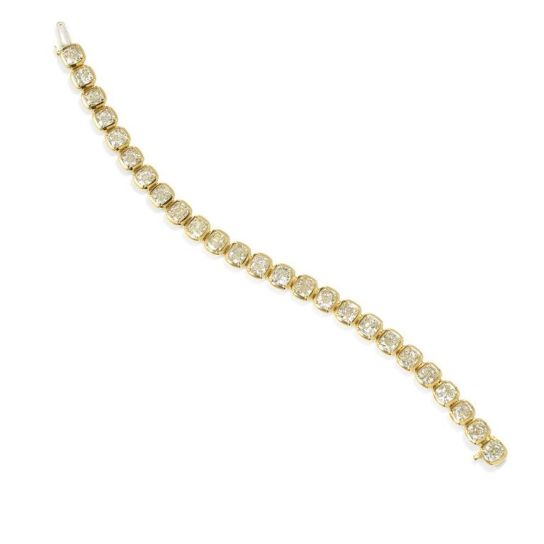 18k Gold Diamond Bracelet