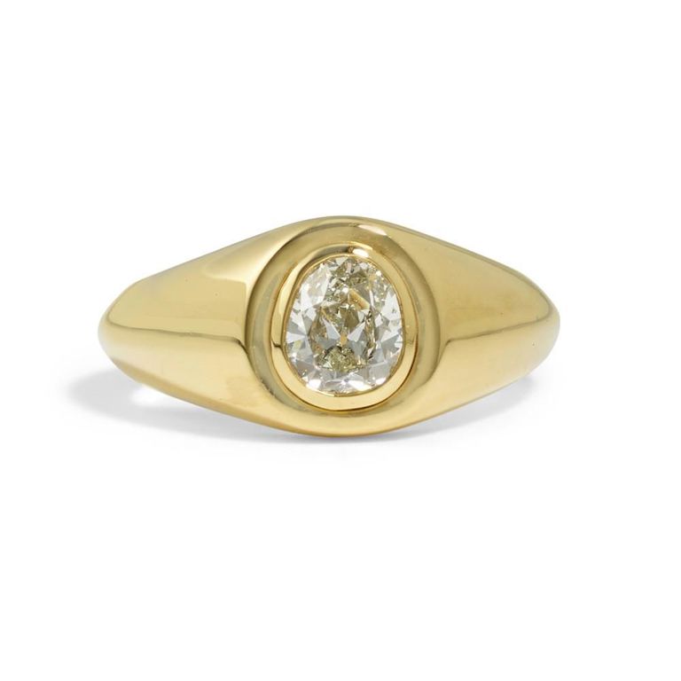 18k Gold Diamond Ring