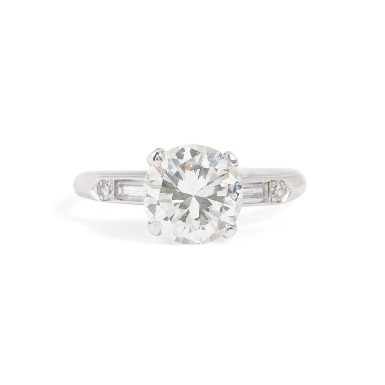 Platinum Diamond Ring