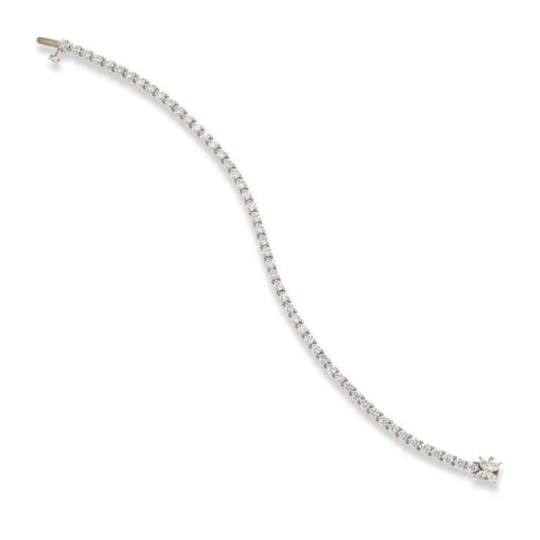 Platinum Diamond "Victoria" Bracelet
