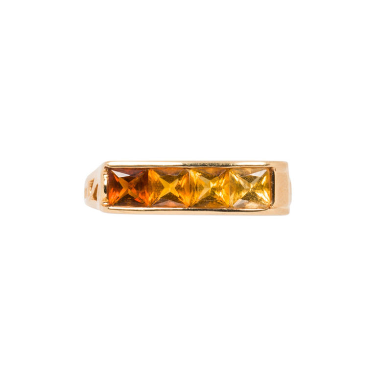 10k Gold Citrine Ring