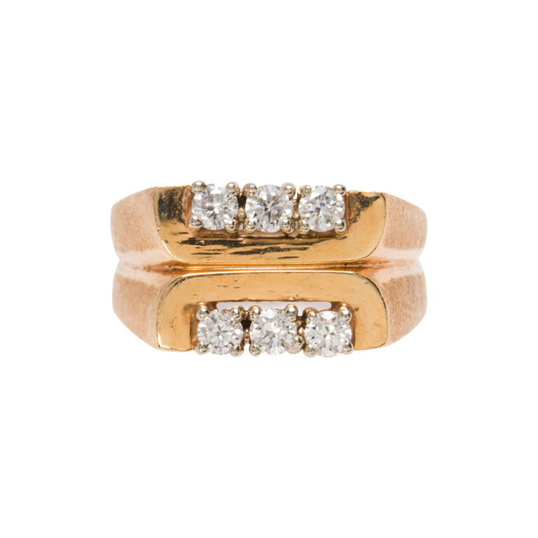 14k Gold Diamond Ring