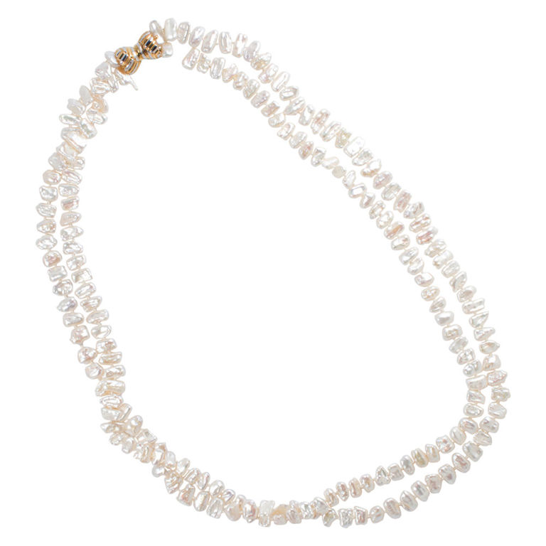 Freshwater Keshi Pearl Necklace