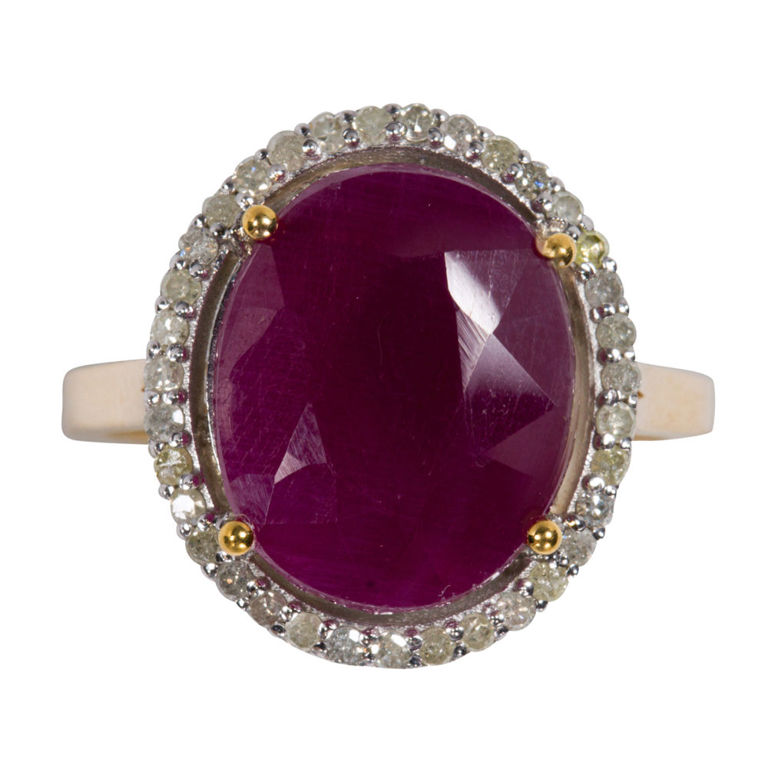 Ruby and Diamond Ring
