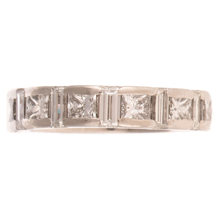 Platinum Diamond Eternity Ring