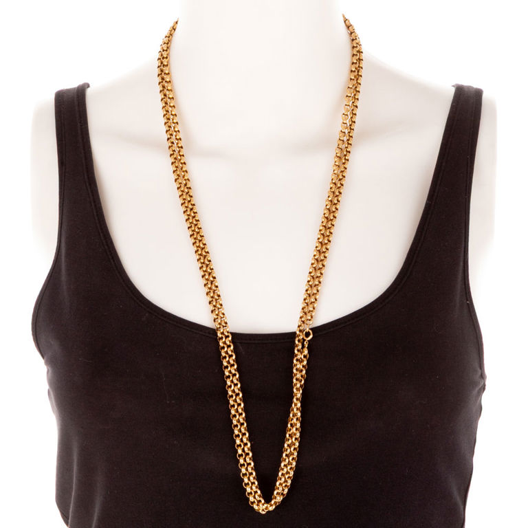 14k Yellow Gold Chain Necklace
