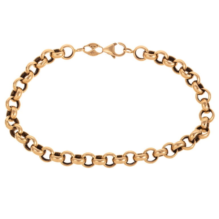 14k Yellow Gold Link Bracelet