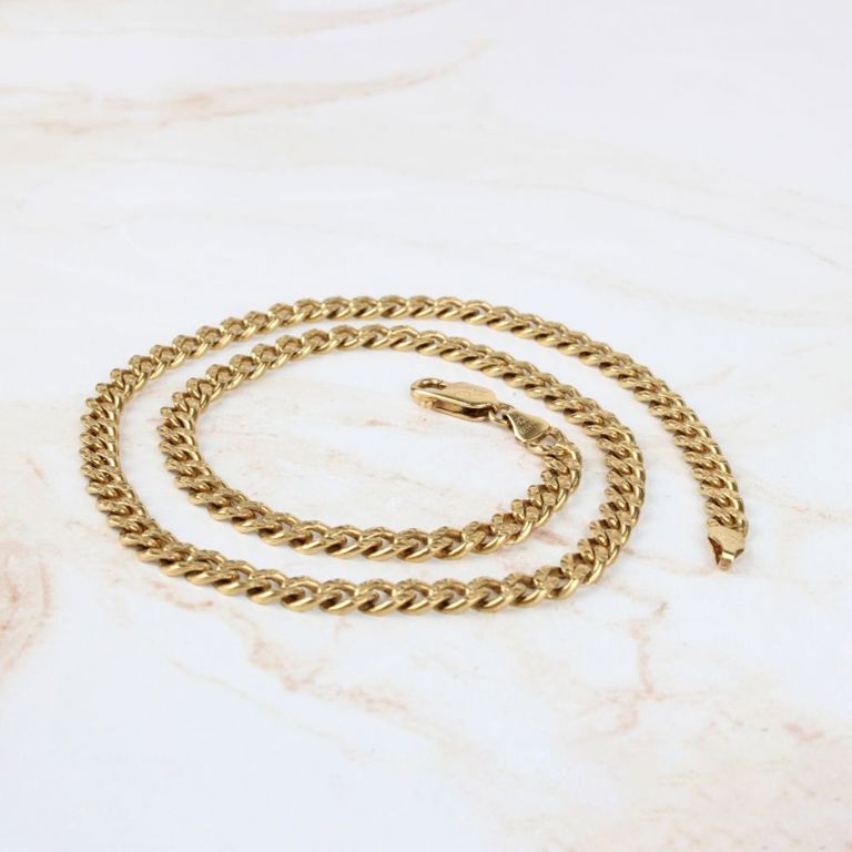 18k Yellow Gold Chain Necklace