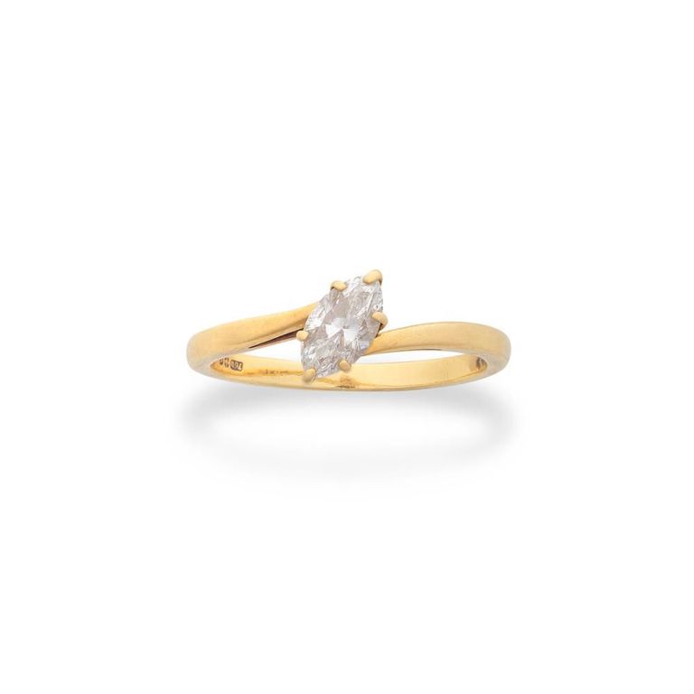 18k Gold Diamond Ring