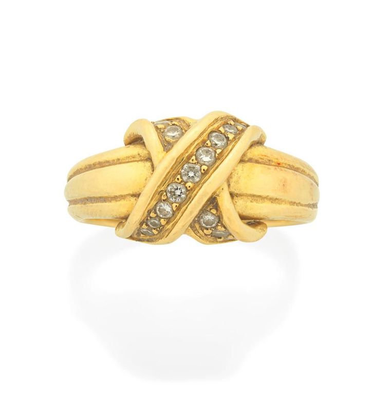 18k Gold Diamond Ring