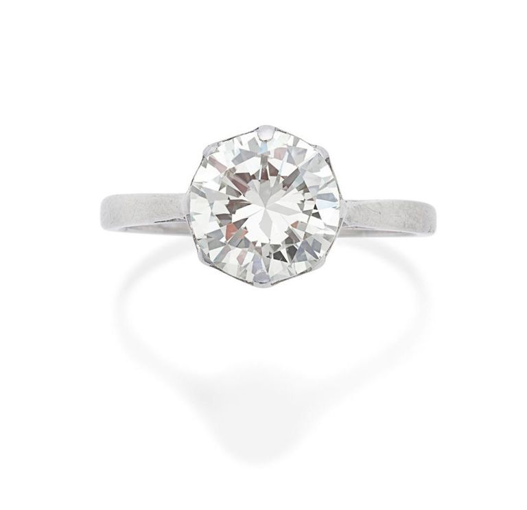 Platinum Diamond Ring