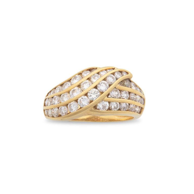 18k Gold Diamond Ring