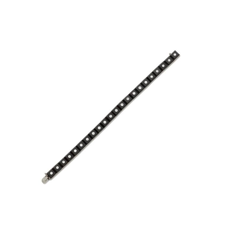 Onyx and Diamond Bracelet