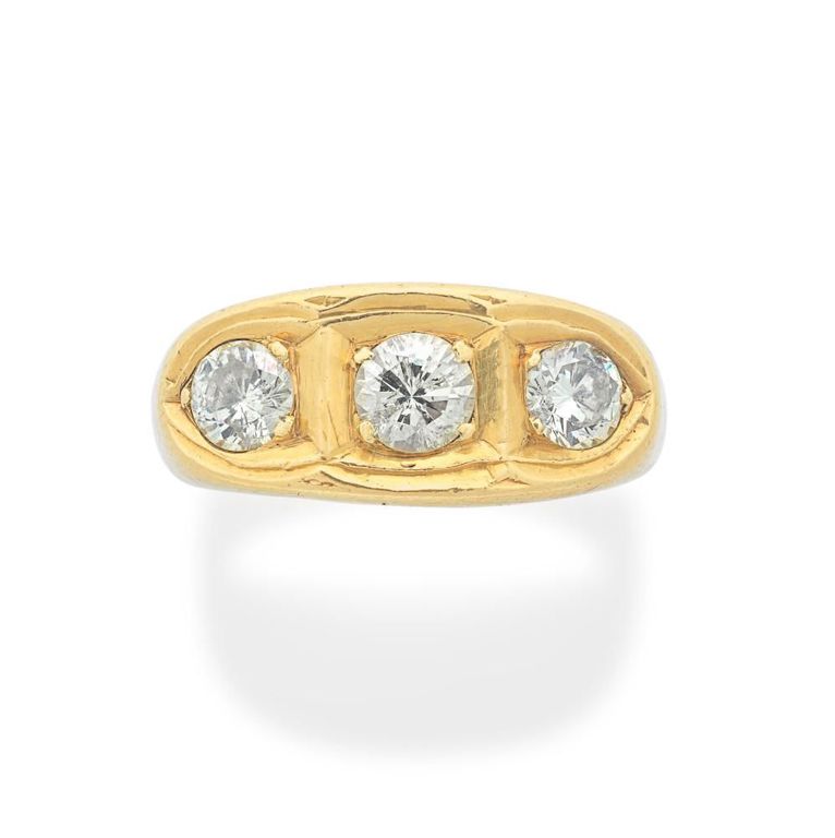 18k Gold Diamond Ring