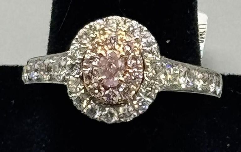 18k Two-Tone Gold Diamond Ring