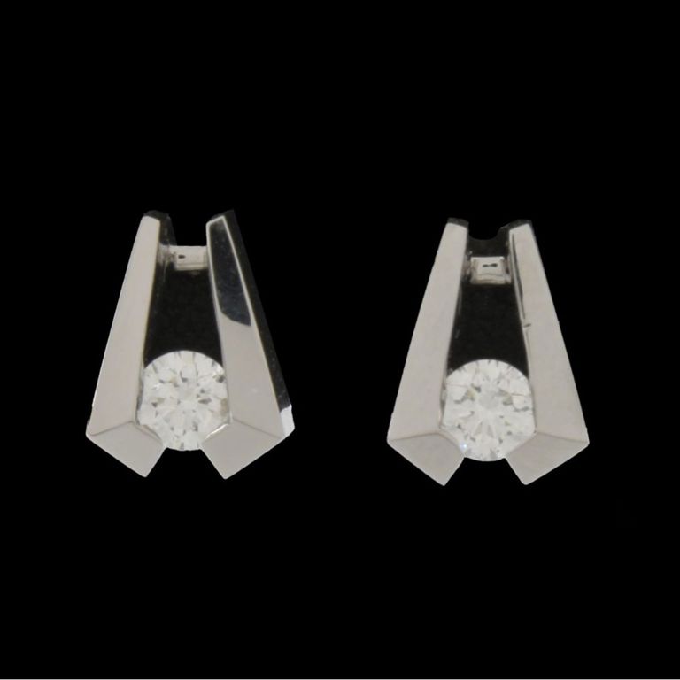 Platinum Diamond Earrings