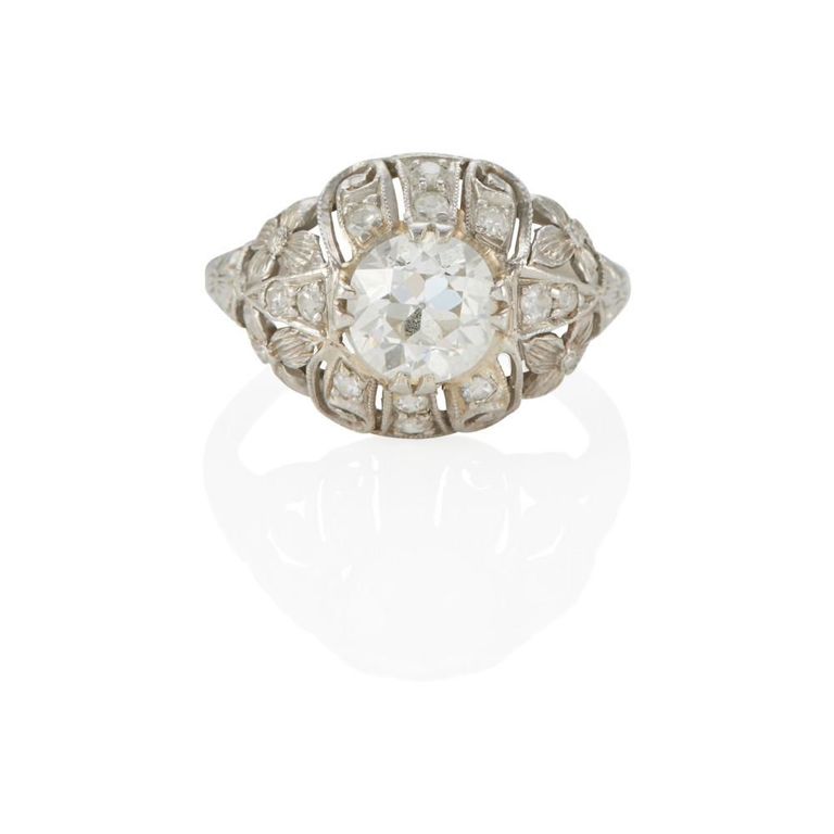 Platinum Diamond Ring