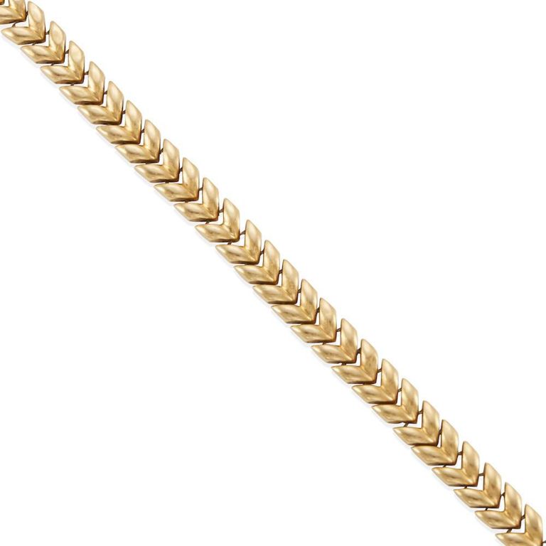 18k Yellow Gold Link Bracelet