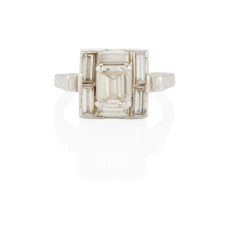 Platinum Diamond Ring