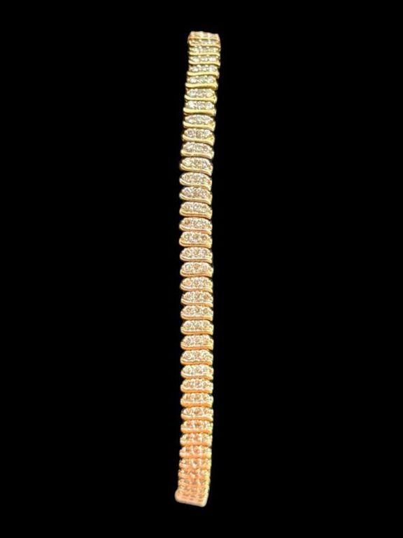 14k Gold Diamond Bracelet