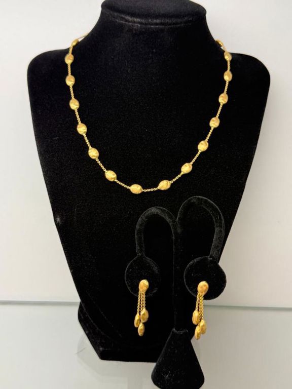18k Gold Jewelry Set