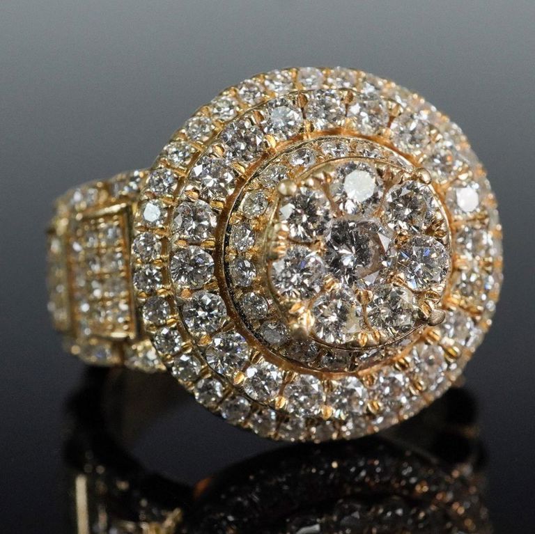 14k Gold Diamond Ring