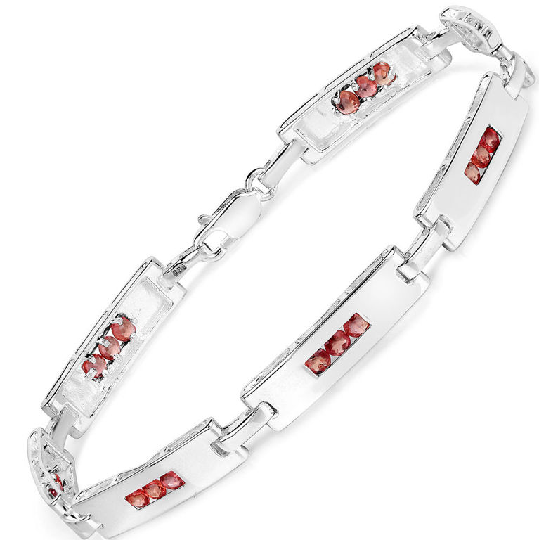 Sterling Silver Sapphire Bracelet