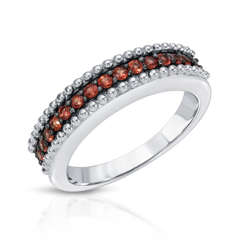 Sterling Silver Sapphire Ring