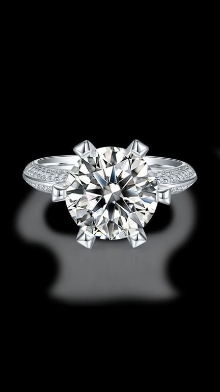 Moissanite Ring