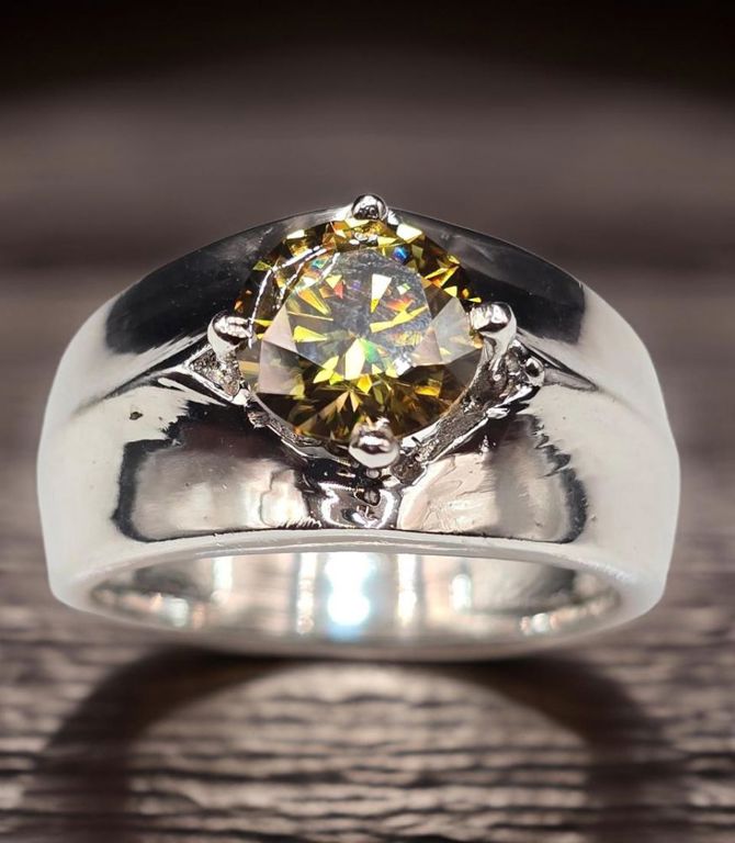 Simulated Diamond Ring