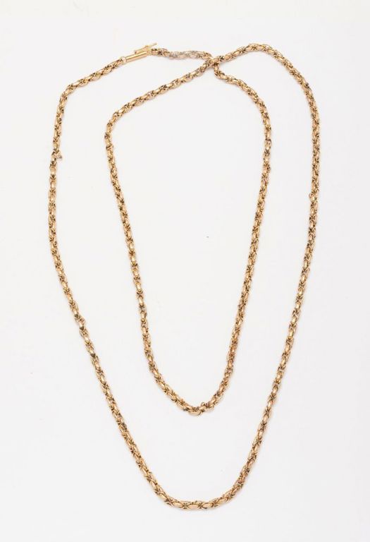 14k Yellow Gold Chain Necklace
