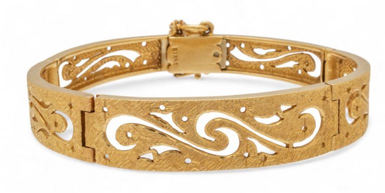 14k Yellow Gold Birks Link Bracelet