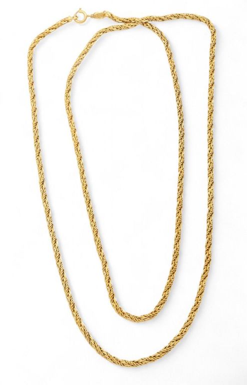 18k Yellow Gold Necklace