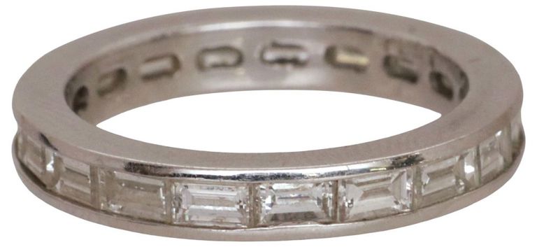 Platinum Diamond Eternity Ring