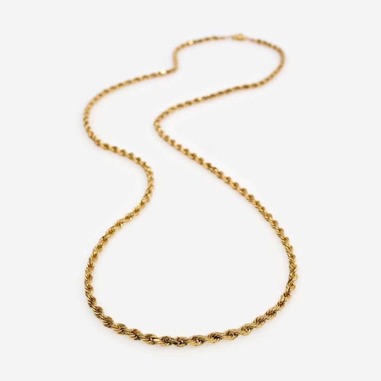 14k Yellow Gold Chain Necklace