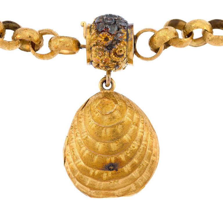 15k Yellow Gold Pendant Necklace
